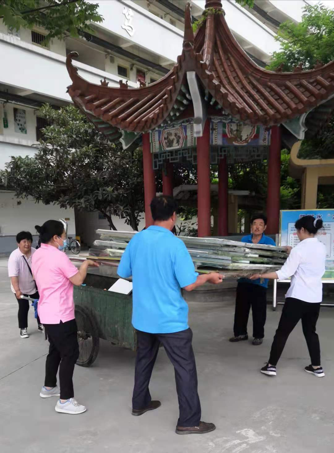 做好物业服务保障确保中高考顺利进行