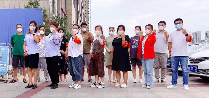 卓耕广场“疫情防控先锋岗”