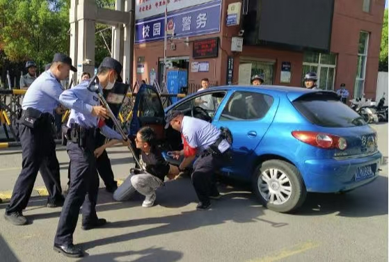 筑牢安全防线，共护校园和谐 ——宿州二中项目部成功举行校园防恐演练