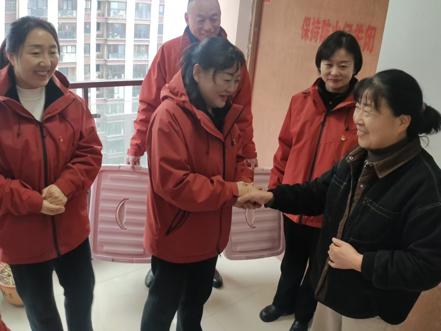 情系困难群众，温暖寒冬——安徽邦和物业党支部开展春节慰问活动