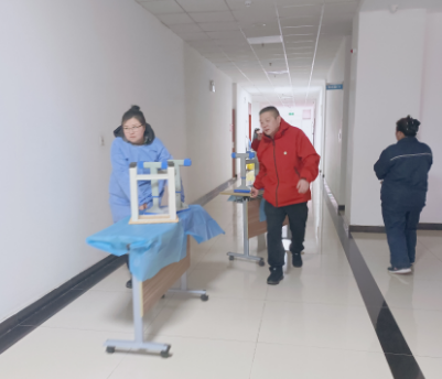 匠心服务,精准保障——宿马一中项目部助力高三体检